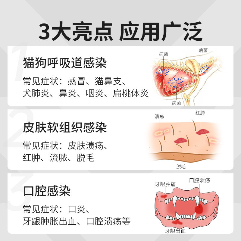  八牧猫呼吸道疾病药品