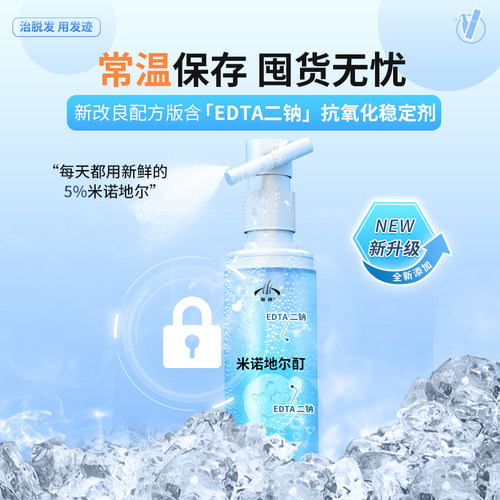 发迹米诺地尔酊5%90ml专用药女性官方旗舰店正品生发液男士防斑秃 - 图3