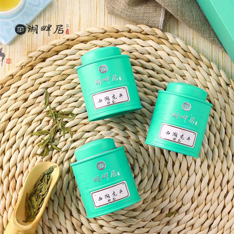 湖畔居茶叶旗舰店【薇娅推荐】湖畔居 核心产区特级明前西湖龙井群体种40g赏鲜装2