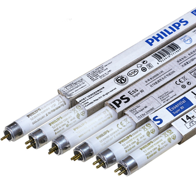 飞利浦t5灯管三基色TL-5荧光灯管8W14W21W28W 节能格栅灯日光灯管 - 图3