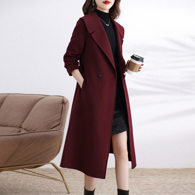 New slim fit suit collar double-sided velvet suit