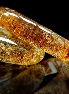 秀吧珠宝猫眼发晶女水晶天然超七