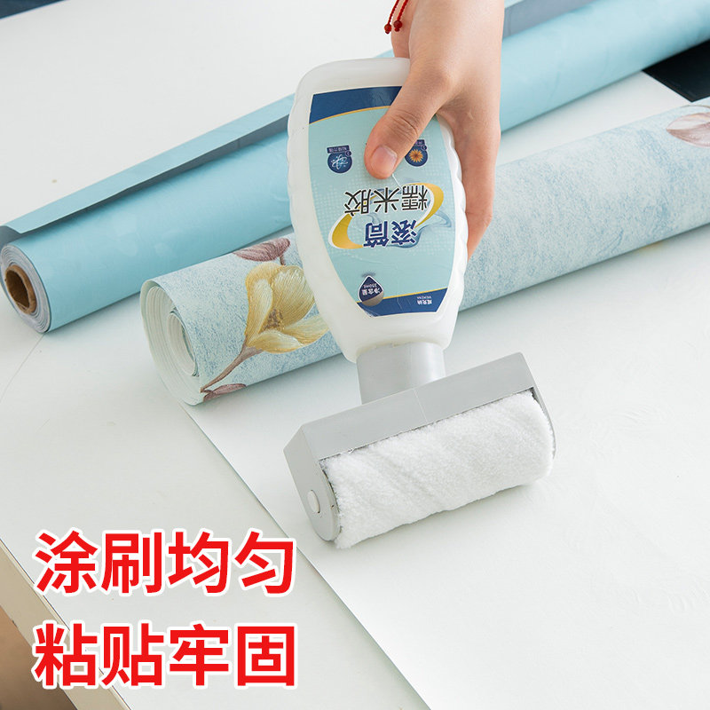 免调型滚筒刷墙纸糯米胶专用贴墙布胶水粉环保基膜粘墙壁纸修补胶,淘宝优惠券,粉丝福利购,淘宝优惠卷