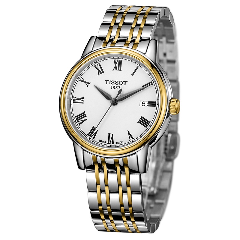 全球联保天梭Tissot-卡森系列 男表T085.410.22.013.00 石英手表