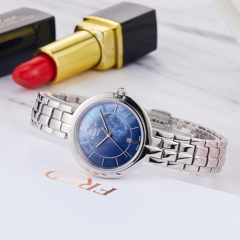 瑞士天梭tissot弗拉明戈石英女表 茗豪海外瑞士腕表