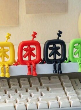 谁懂上班的苦！困字小人摆件