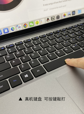 15寸仿真笔记本电脑模型仿真手提电脑磨砂外壳模型机样板房装饰品