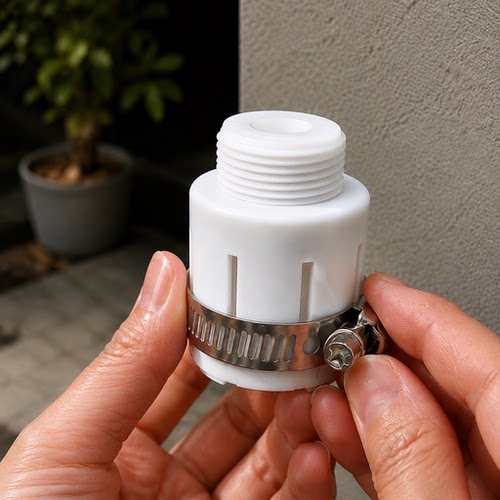 万用水龙头接头净水器转接头3个装白色硅胶万用接头转换接头接口 - 图3
