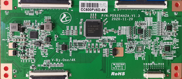 全新 熊猫 50A16F 逻辑板 PD9254A2A-V1.3  CC500PV5D/7D 4K 软口 - 图0