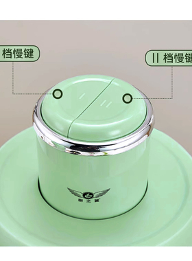 厨之翼双杯搅拌机家用绞肉搅拌蔬菜料理机