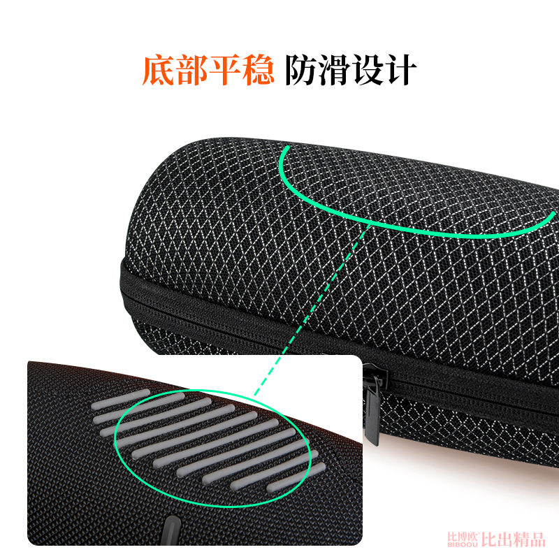 适用JBL Charge5音响包冲击波5便携收纳盒脉动pulse4音箱保护套透音便携收纳包Charge4户外出行音箱包旅行包 - 图2