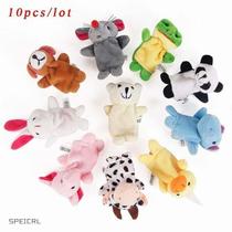 cartoon animal velvet finger puppet finger toyfinger doll