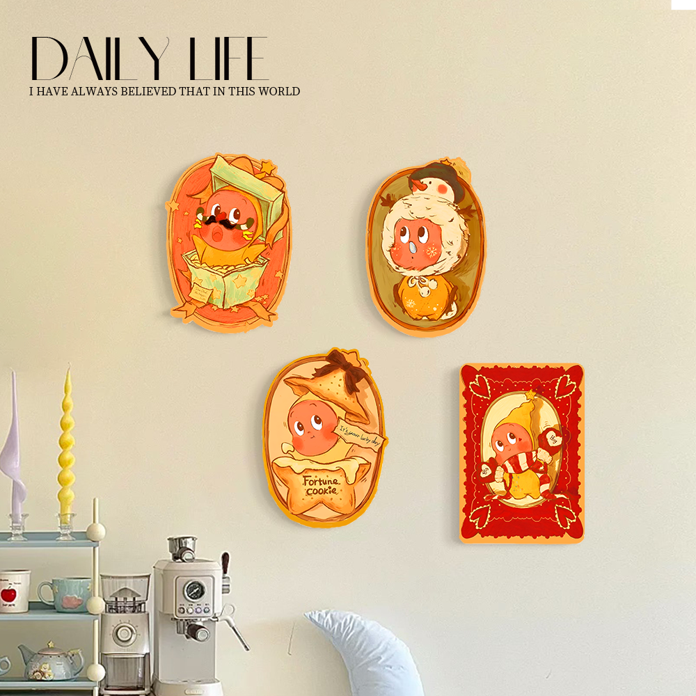 星星人卡通墙面遮丑装饰补洞亚克力可爱墙贴瓷砖破损孔洞神器贴画,淘宝优惠券,粉丝福利购,淘宝优惠卷