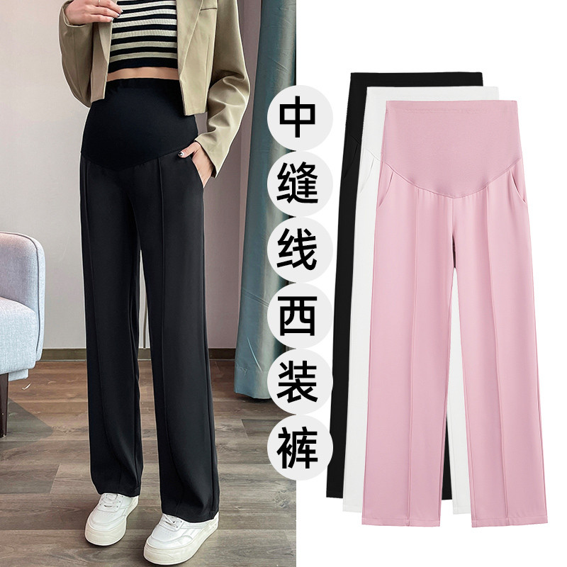  布衣妈咪孕妇阔腿裤