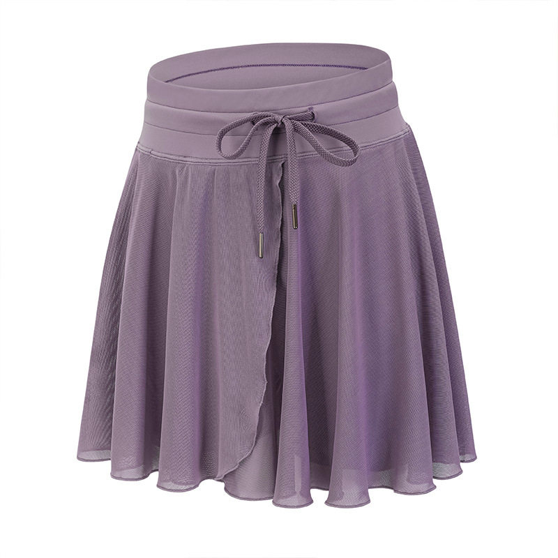 欧美新款现货运动短裙女瑜伽裙裤防走光高腰网眼健身裙子网球,淘宝优惠券,粉丝福利购,淘宝优惠卷