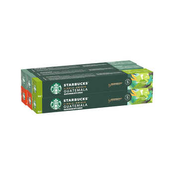 【38开门红】星巴克Nespress胶囊咖啡雀巢咖啡胶囊60颗浓缩装实付210.4元到手包邮