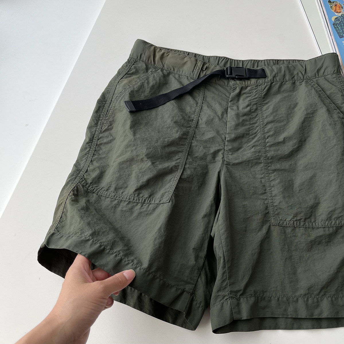 柜子199 北野~夏季男士户外尼龙工装搭扣运动休闲五分短裤,淘宝优惠券,粉丝福利购,淘宝优惠卷