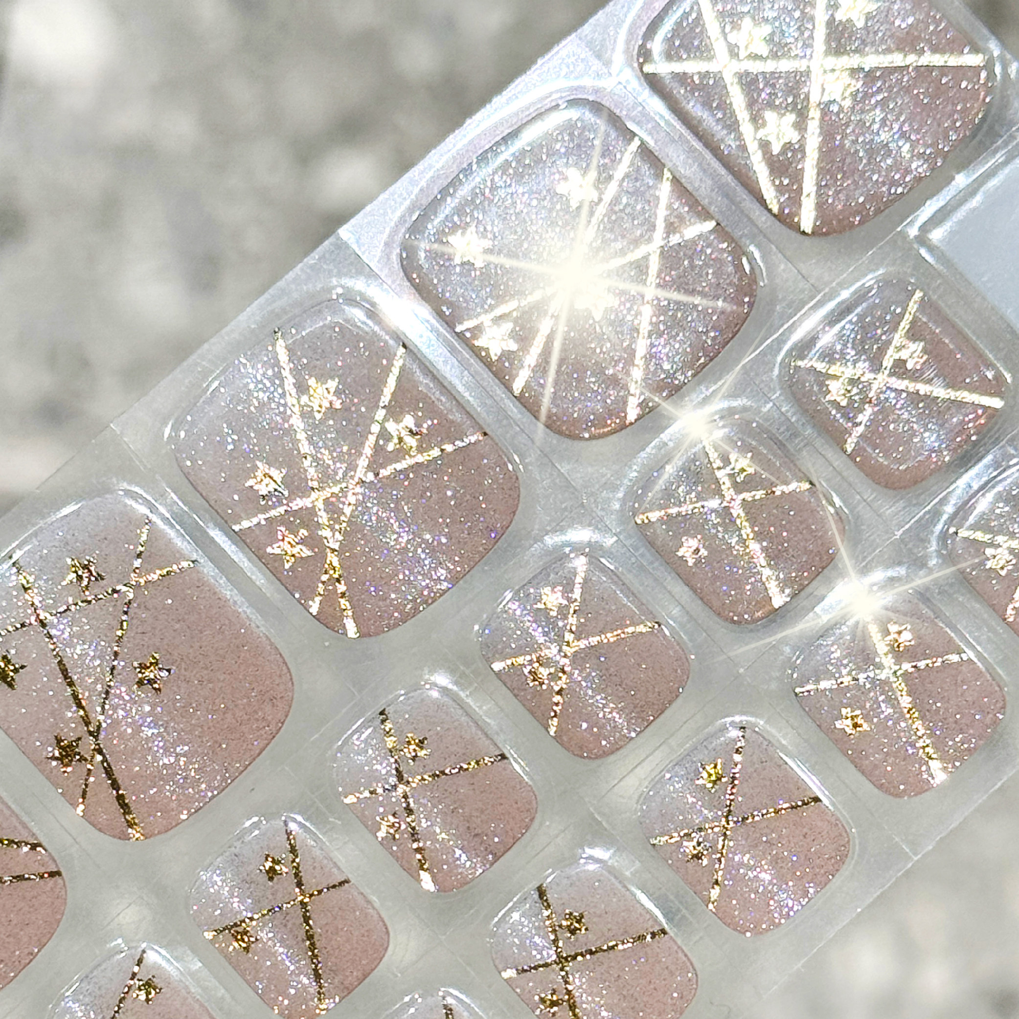 【超炸！买2送一字灯】茵彩夏日新款uv半固化凝胶脚趾甲贴片美甲,淘宝优惠券,粉丝福利购,淘宝优惠卷