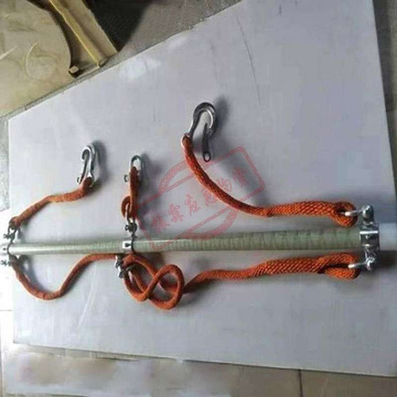 带电作业三角吊架2米三相导线提线杆架空线缆提升器绝缘提线器 - 图0