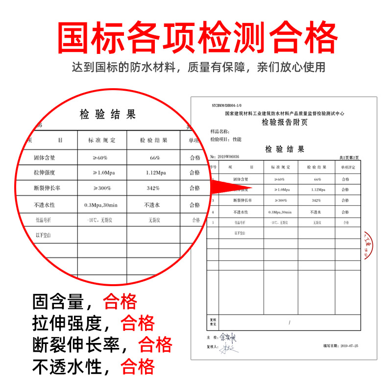 防水涂料透明卫生间免砸砖外墙屋顶浴室材料隐形防水胶漏水补漏-图2