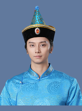 蒙古帽民族特色舞台男帽