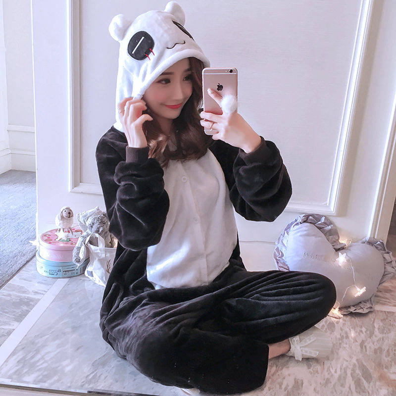 皮卡丘连体卡通动漫带尾巴男女睡衣 束士步睡衣/家居服套装