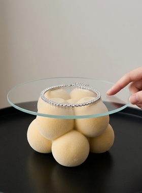 创意玻璃水果造型装饰摆件