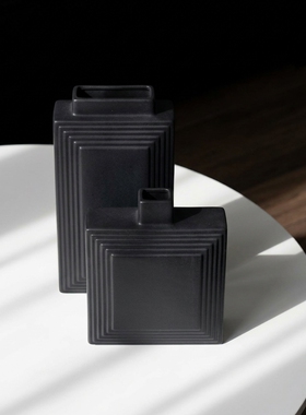 现代简约几何方形装饰摆件