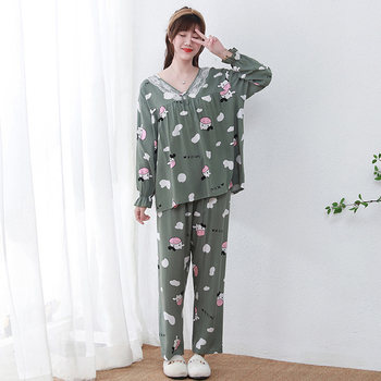 ການປຸງແຕ່ງການເກັບກູ້ການສູນເສຍບວກກັບໄຂມັນບວກຂະຫນາດ pajamas ສໍາລັບແມ່ຍິງ 200 ປອນຝ້າຍຜ້າໄຫມຊຸດ summer nightgown ສໍາລັບໄຂມັນ mm