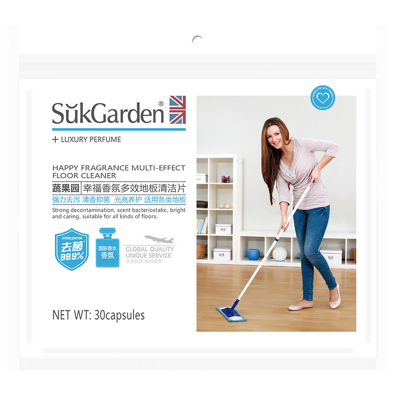 木地板清洁片多效地砖防滑剂清洗剂 佰草庄园家居洁瓷剂