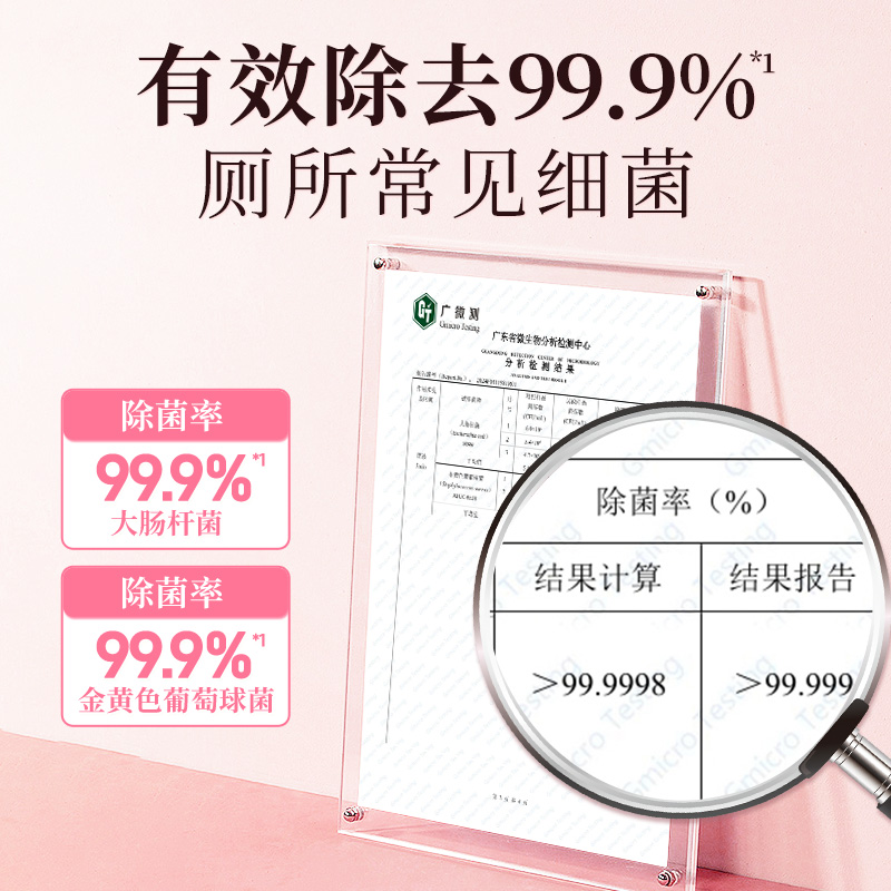 【味敏专用】蔬果园元气白桃香氛洁厕灵除臭除垢洗厕所马桶清洁剂