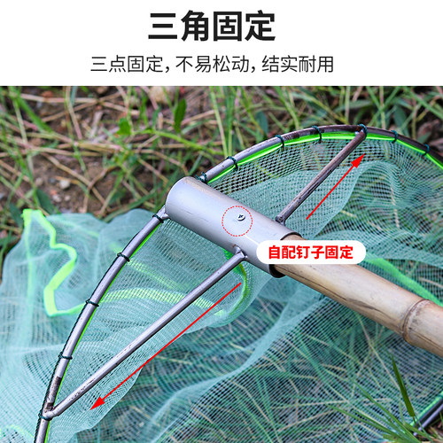 新型螺丝网捞螺蛳神器捞螺丝拖网的网兜扒网抓捕螺蛳田螺网笼工具 - 图2