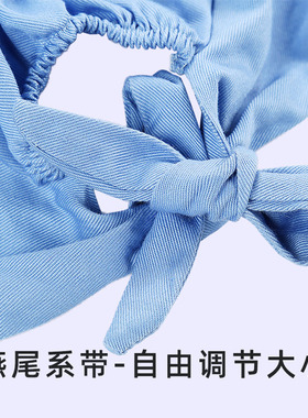 蜜茹曼手术帽卡通图案绑带葫芦帽
