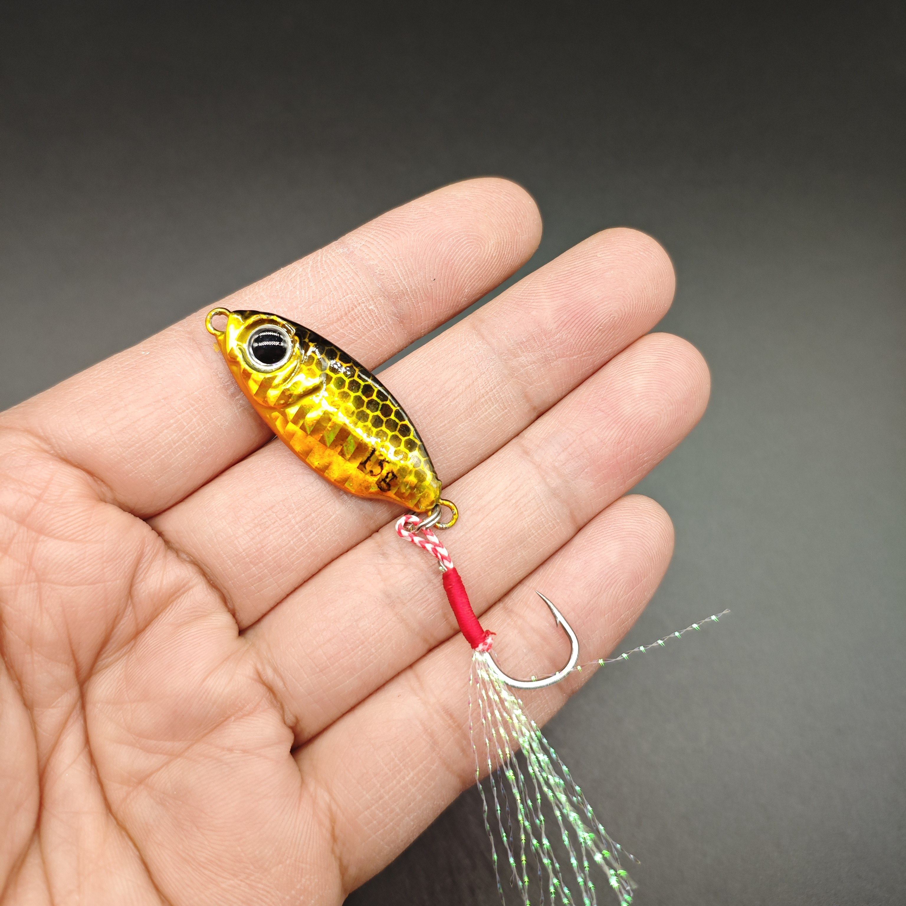 单钩飘落蓝小刀短铁板路亚假饵套装远投vib亮片翘嘴鲈鱼淡海水,淘宝优惠券,粉丝福利购,淘宝优惠卷