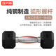 Dumbbells for men's fitness home hexagonal rubber solid