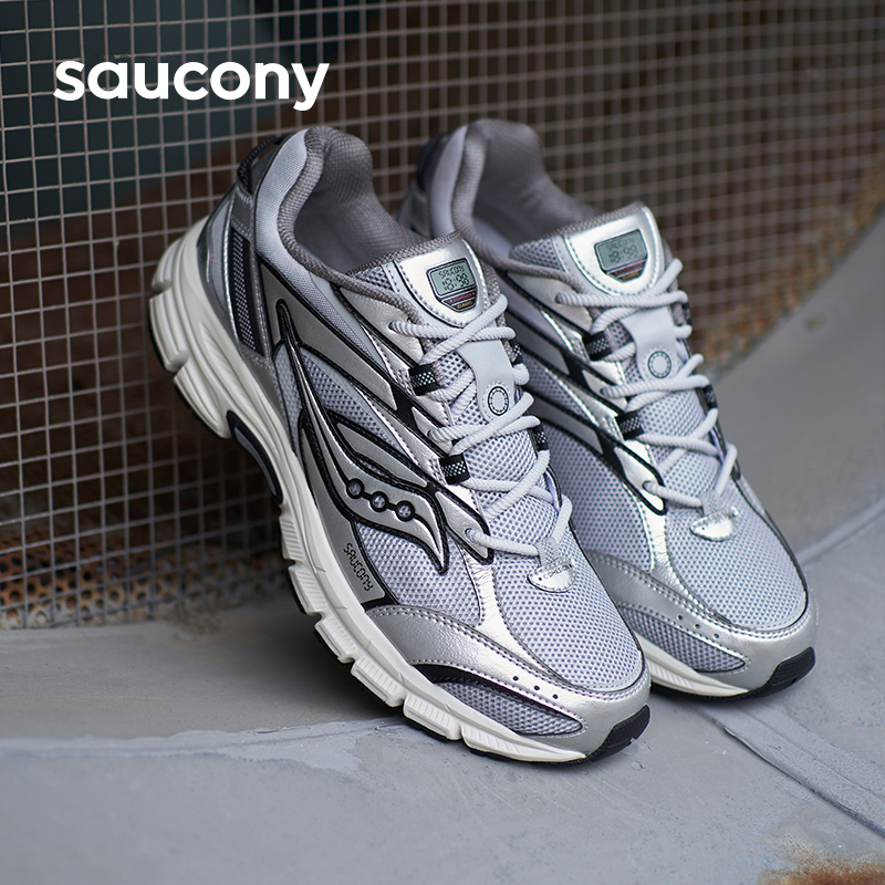 Saucony索康尼 2K PRM電子表千禧復古老爹鞋情侶休閑鞋男女運動鞋_saucony官方旗艦店_運動鞋new