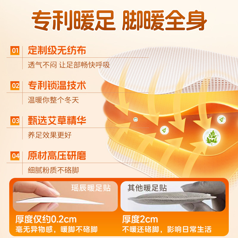 暖足贴女脚底鞋垫暖脚保暖贴宝宝贴自发热足热帖暖身暖足底脚垫男,淘宝优惠券,粉丝福利购,淘宝优惠卷