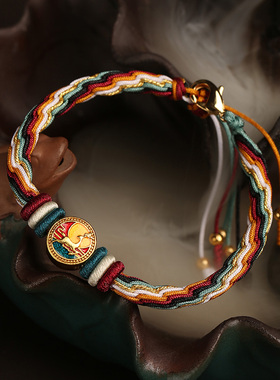 龙结通用线材/银民族风手链