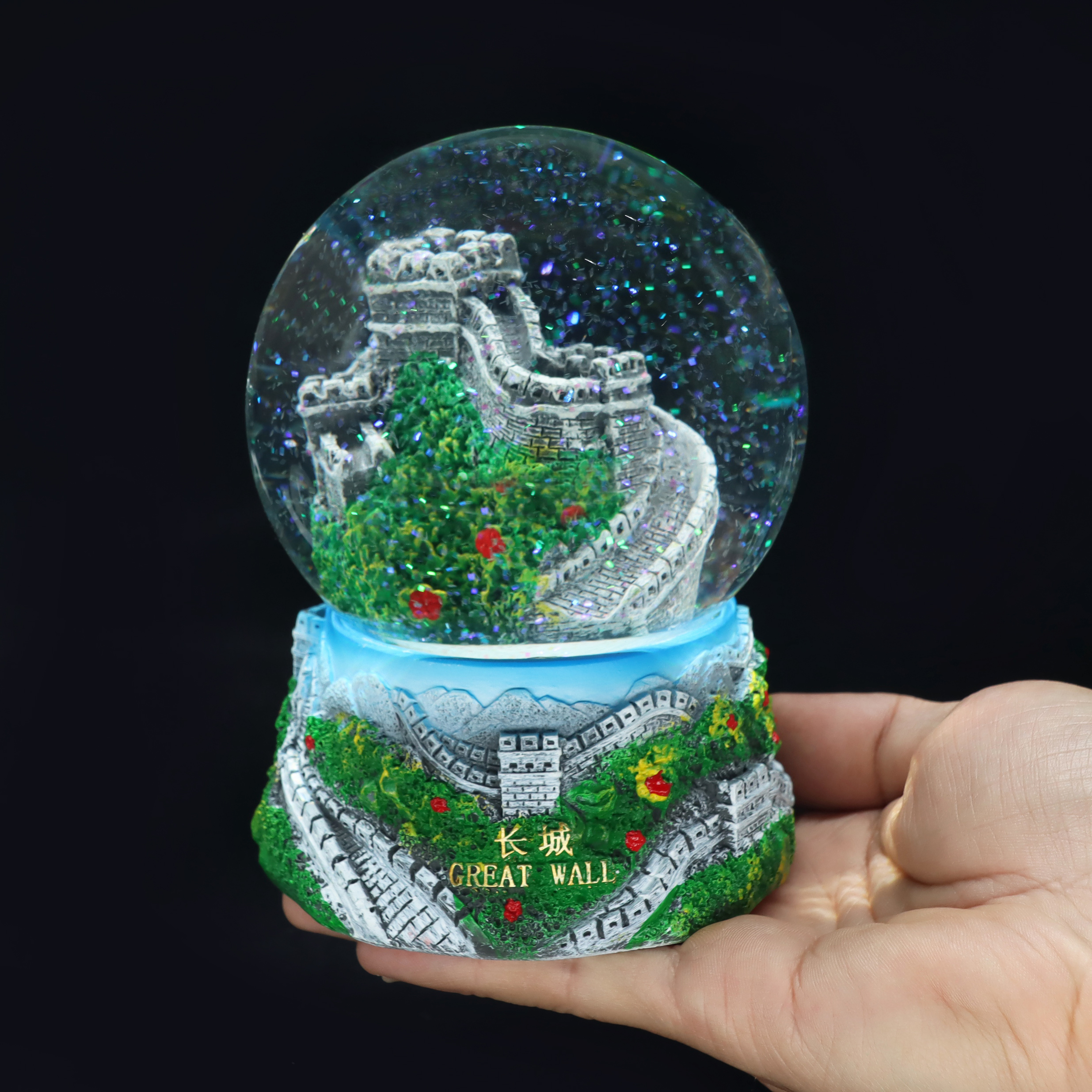 北京旅游纪念品故宫天坛长城水晶球模型摆件单位出国礼品送老外 - 图1