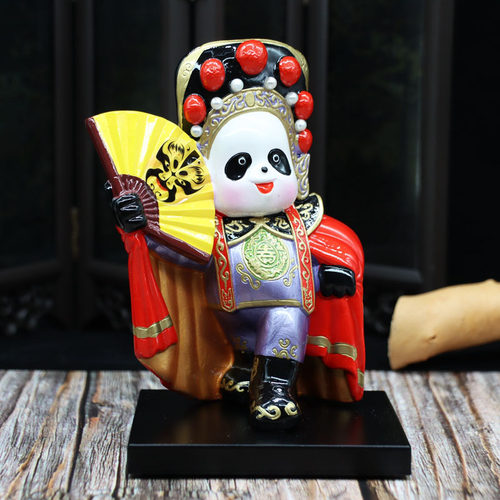 出国纪念品送老外变脸熊猫脸谱摆件中国风特色礼品熊猫小礼物-图2