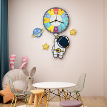 2021 net red creative hanging clock living room home fashion modern minimalist clocks children early education decoration hanging wall clock