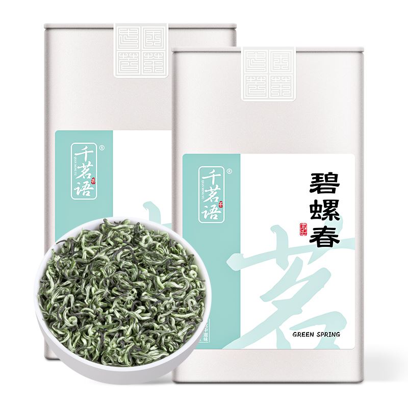 碧螺春茶叶2023新茶绿茶正宗高山毛尖茶叶浓香耐泡春茶嫩芽散茶叶