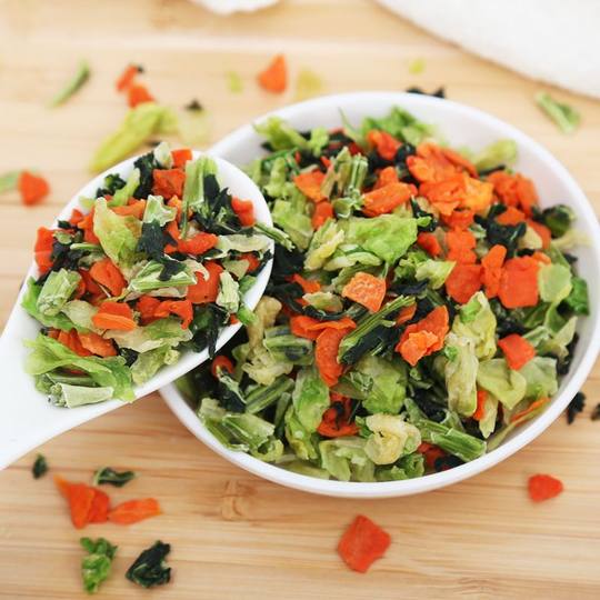 Dehydrated mixed dried vegetables Jin [Jin equals 0.5 kg] instant noodles companion instant noodles vegetable package outdoor soup vegetables vegetables carrots dried vegetables