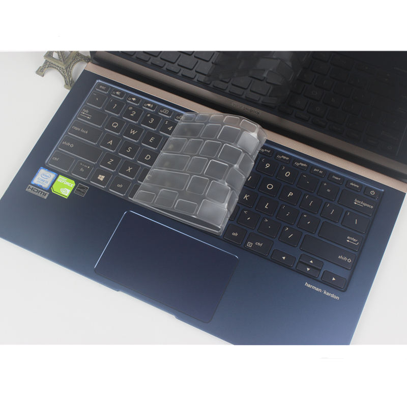 ASUS ZenBook笔记本贴膜14寸华硕灵耀Deluxe14键盘膜U2代 U4300FN电脑屏幕贴膜UX433/UX434F键盘保护套防尘垫 - 图0