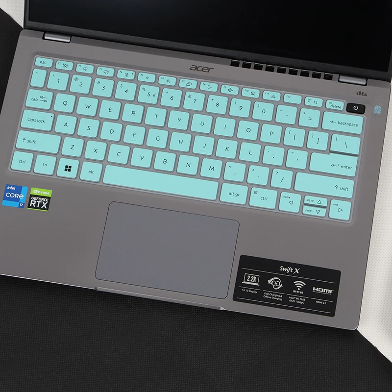 Защитная пленка для клавиатуры 14-дюймового Acer Extraordinary X SFX14-51G, чехол/пленка для клавиш N21H3, пылезащитная подкладка, Swift X Core 12-го поколения i5/i7, пленка для экрана ноутбука, закаленная пленка экрана, безопасность