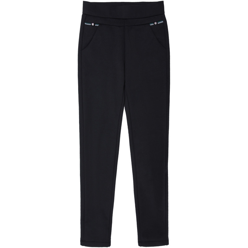 冬天加绒中年妈妈裤子女外穿长裤 满庭春休闲裤