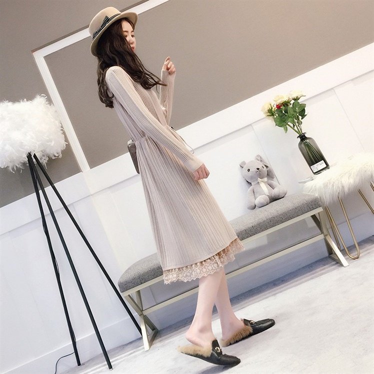 哺乳装外出时尚春秋冬新款连衣裙 宫适哺乳衣/月子服