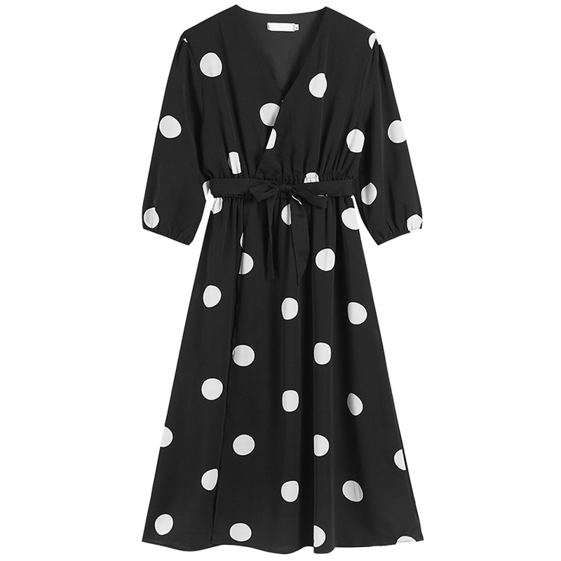 哺乳夏装外出胖mm雪纺显瘦春秋长裙 宫适哺乳衣/月子服