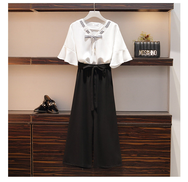 外出新款雪纺衫哺乳喂奶衣服阔腿裤 宫适哺乳衣/月子服