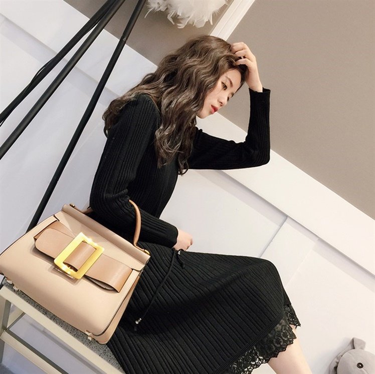 哺乳装外出时尚春秋冬新款连衣裙 宫适哺乳衣/月子服